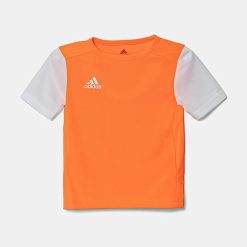 adidas Performance tricou copii culoarea portocaliu