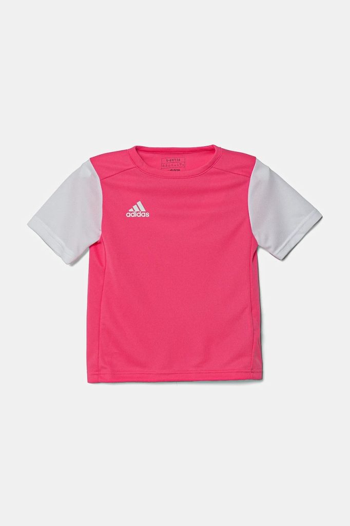 adidas Performance tricou copii culoarea roz