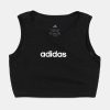 adidas top din bumbac pentru copii culoarea negru