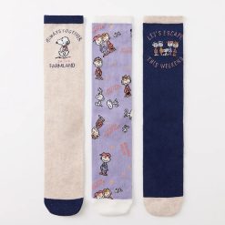 women'secret ciorapi de bumbac GENERIC SOCKS PACKS 3-pack culoarea albastru marin