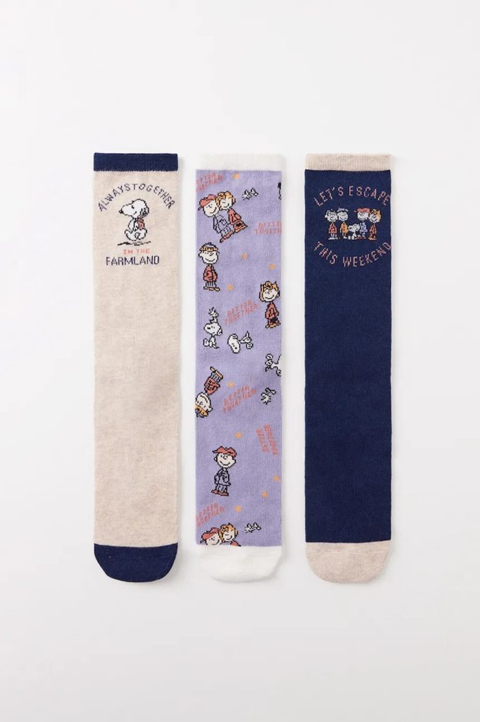 women'secret ciorapi de bumbac GENERIC SOCKS PACKS 3-pack culoarea albastru marin