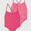 zippy costum de baie dintr-o bucată pentru copii 2-pack culoarea roz-Îmbrăcăminte