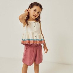 zippy top copii culoarea bej-Îmbrăcăminte