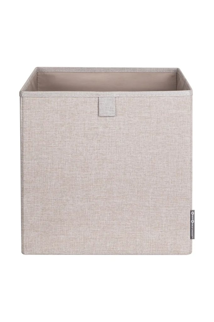 Bigso Box of Sweden cutie de depozitare culoarea bej-Depozitare și organizare