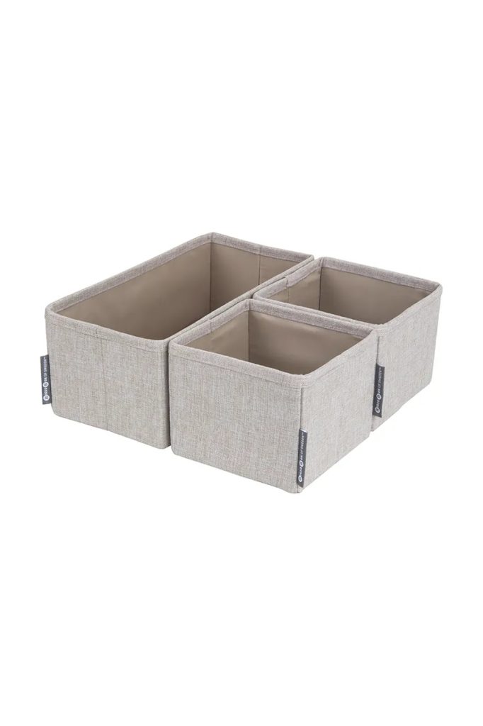 Bigso Box of Sweden organizator pentru sertare culoarea bej-Depozitare și organizare