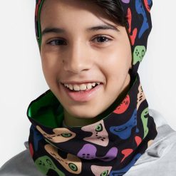 Coccodrillo sapca reversibila pentru copii din tesatura neteda-Accesorii