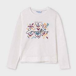 Mayoral longsleeve copii culoarea violet