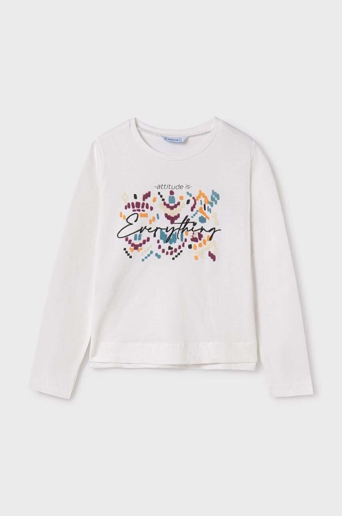 Mayoral longsleeve copii culoarea violet