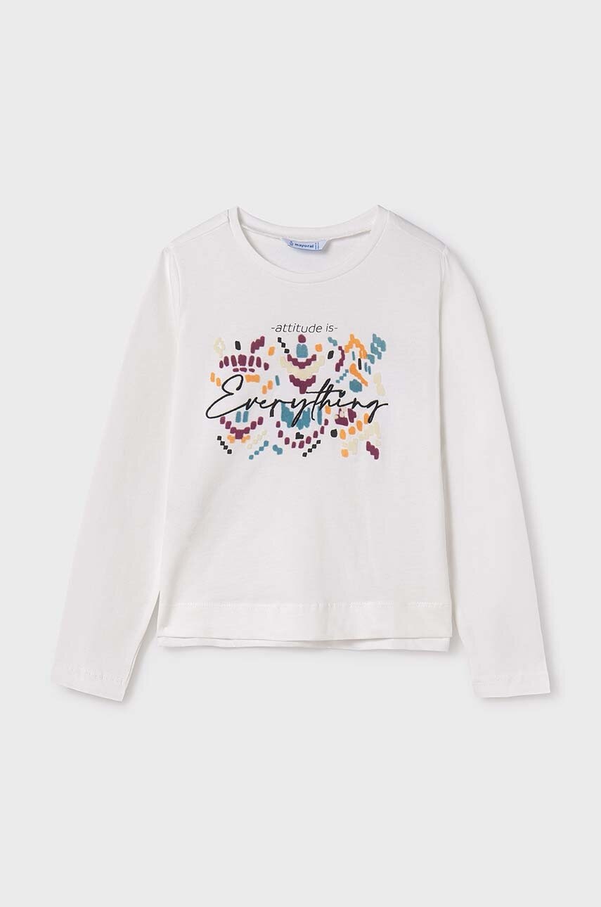 Mayoral longsleeve copii culoarea violet