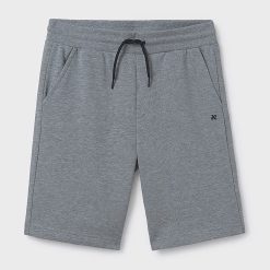 Mayoral pantaloni scurți copii culoarea gri